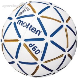 Piłka ręczna Molten H2D4000-BW D60 IHF Approved biało-niebiesko-złota Molten