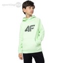 Bluza dla chłopca 4F jasna zieleń 4FJSS23TSWSM220 42S 4F