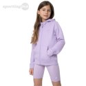 Bluza dla dziewczynki 4F jasny fiolet 4FJSS23TSWSF216 52S 4F