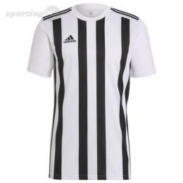 Koszulka męska adidas Striped 21 Jersey biało-czarna GV1377 Adidas teamwear