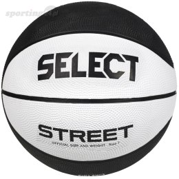 Piłka do koszykówki Select Street 2023 biało-czarna 12074 Select