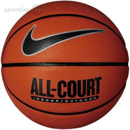 Piłka koszykowa Nike Everyday All Court 8P Deflated brązowa N100436985507 Nike Football