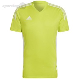 Koszulka męska adidas Condivo 22 Jersey limonkowa HE3058 Adidas teamwear
