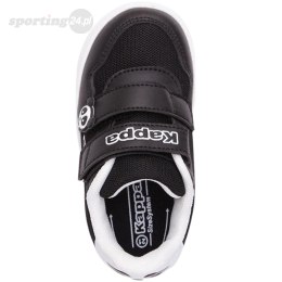 Buty dla dzieci Kappa PIO M Sneakers czarno-białe 280023M 1110 Kappa