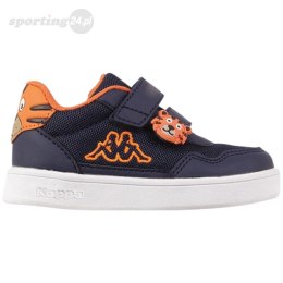 Buty dla dzieci Kappa PIO M Sneakers granatowo-pomarańczowe 280023M 6744 Kappa