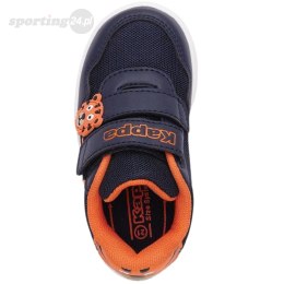 Buty dla dzieci Kappa PIO M Sneakers granatowo-pomarańczowe 280023M 6744 Kappa