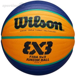 Piłka koszykowa Wilson Fiba 3x3 Junior żółto-niebieska WTB1133XB Wilson