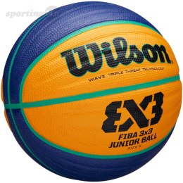Piłka koszykowa Wilson Fiba 3x3 Junior żółto-niebieska WTB1133XB Wilson