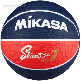 Piłka koszykowa Mikasa granatowo-czerwona BB702B-NBRW Mikasa