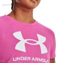 Koszulka damska Under Armour Live Sportstyle Graphic SSC różowa 1356305 659 Under Armour