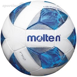 Piłka nożna Molten biało-niebieska F4A1710 Molten