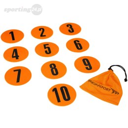 Zestaw znaczników pola Yakima Sport płaskie maty znakujące 10 szt. pomarańczowe 100326 Yakima Sport