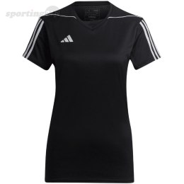 Koszulka damska adidas Tiro 23 League Jersey czarna HR4612 Adidas teamwear