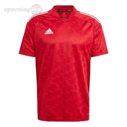 Koszulka męska adidas Condivo 21 JSY czerwona GJ6802 Adidas teamwear