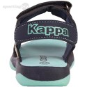 Sandały dla dzieci Kappa Pelangi G granatowo-miętowe 261042K 6737 Kappa