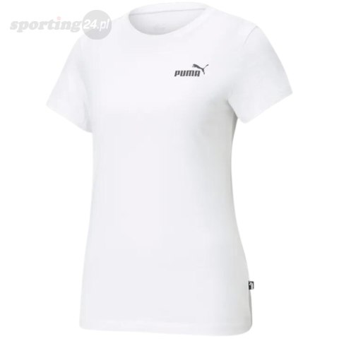 Koszulka damska Puma ESS Small Logo Tee biała 586776 02 Puma