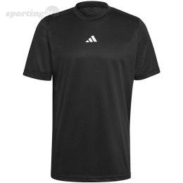 Koszulka męska adidas Techfit Short Sleeve Tee czarna IA1165 Adidas teamwear