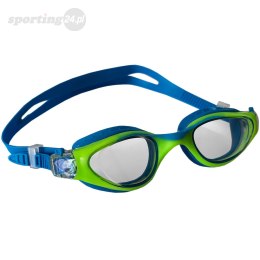 Okulary pływackie dla dzieci Crowell GS23 Splash niebieko-zielone Crowell