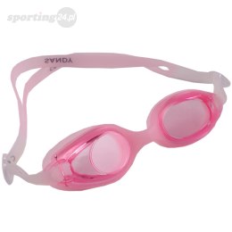 Okulary pływackie dla dzieci Crowell Sandy różowo-białe Crowell