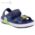 Sandały dla dzieci Coqui Yogi granatowo-zielone 8861-407-2132-01 Coqui