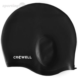 Czepek pływacki Crowell Ucho Bora czarny kol.2 Crowell
