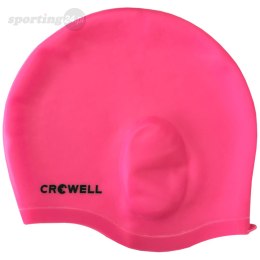 Czepek pływacki Crowell Ucho Bora różowy kol.5 Crowell