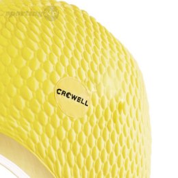 Czepek pływacki bąbelkowy Crowell Java żółty kol.11 Crowell