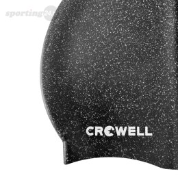 Czepek pływacki silikonowy Crowell Recycling Pearl czarny kol.1 Crowell