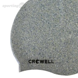 Czepek pływacki silikonowy Crowell Recycling Pearl srebrny kol.2 Crowell