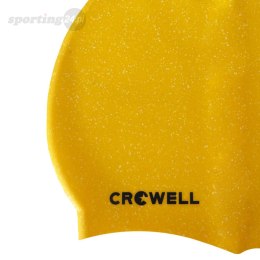 Czepek pływacki silikonowy Crowell Recycling Pearl żółty kol.7 Crowell