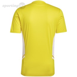 Koszulka męska adidas Condivo 22 Jersey żółta HD2267 Adidas teamwear