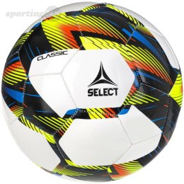 Piłka nożna Select Classic v23 biało-żółto-niebieska 18058 Select
