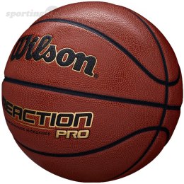 Piłka koszykowa Wilson Reaction Pro 295 brązowa WTB10137XB07 Wilson