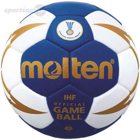 Piłka ręczna męska Molten IHF H3X5001 BW Molten