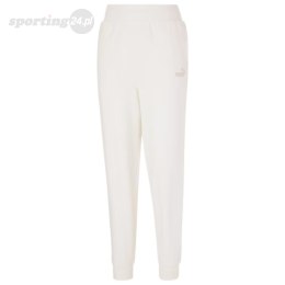 Spodnie damskie Puma ESS+ Embroidery High-Waist Pants FL kremowe 670007 99 Puma