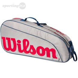 Torba tenisowa Wilson Junior 3PK szaro-czerwona WR8023901001 Wilson