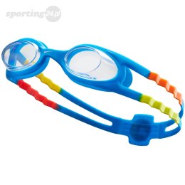 Okulary pływackie Nike Os Chrome Junior 3-6 lat niebieskie NESSD166-401 Nike