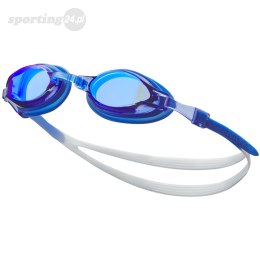 Okulary pływackie Nike Os Chrome Mirrored niebieskie NESSD125-494 Nike