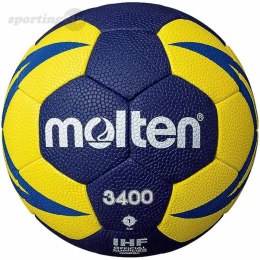 Piłka ręczna Molten H1X3400 NB granatowo-żółta Molten
