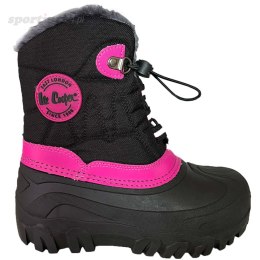 Buty dla dzieci Lee Cooper czarno-różowe LCJ-21-44-0523K Lee Cooper