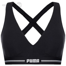 Stanik sportowy damski Puma Cross-Back Padded Top 1p czarny 938191 01 Puma