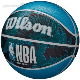 Piłka koszykowa Wilson NBA DRV Plus Vibe czarno-niebieska WZ3012602XB7 Wilson