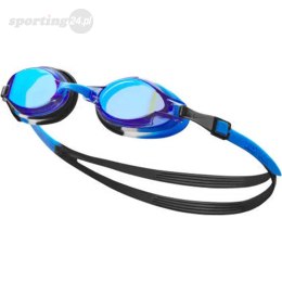 Okulary pływackie Nike Os Chrome Junior niebieskie NESSD126-458 Nike