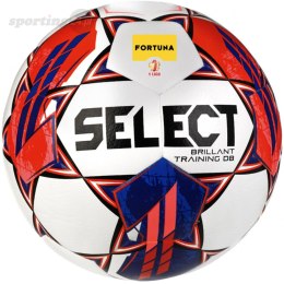 Piłka nożna Select Derbystar v23 Brillant Training DB biało-czerwono-niebieska 18180 Select