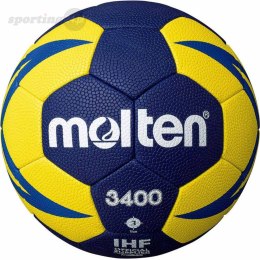 Piłka ręczna Molten H3X3400 NB granatowo-żółta Molten