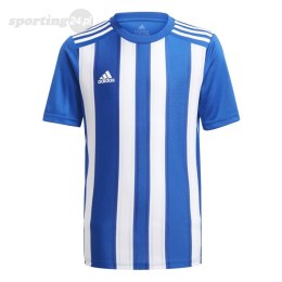 Koszulka dla dzieci adidas Striped 21 Jersey Youth biało-niebieska GH7323 Adidas teamwear