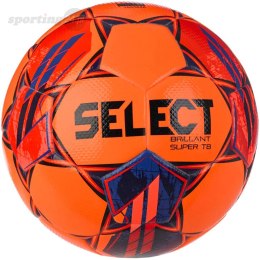 Piłka nożna Select Brillant Super TB 5 FIFA Quality Pro v23 pomarańczowo-czerwona 18328 Select