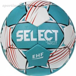 Piłka ręczna Select Ultimate Replica EHF 22 błękitno-biała 11991 Select