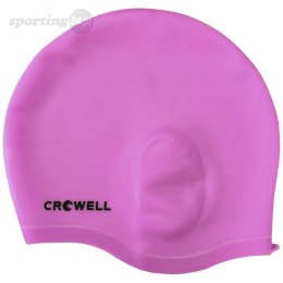 Czepek pływacki Crowell Ucho Bora fioletowy kol.6 Crowell