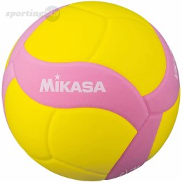 Piłka siatkowa Mikasa żółto-różowa VS220W Mikasa